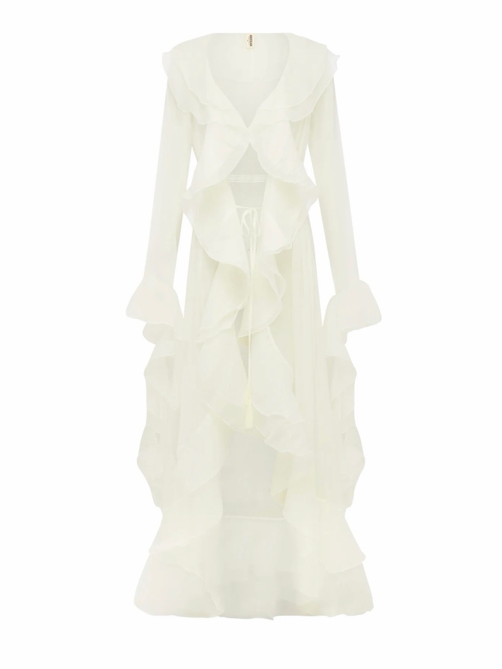 Gaia Beach Robe Ivory - Rougeseason - Picture 2 of 3